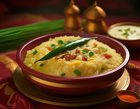 Upma or rava upma. Generated image