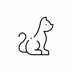 cat pet icon sign vector