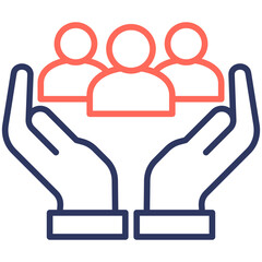 Obraz premium Public Service Icon