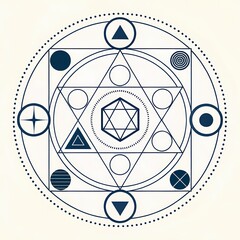 abstract background with circles