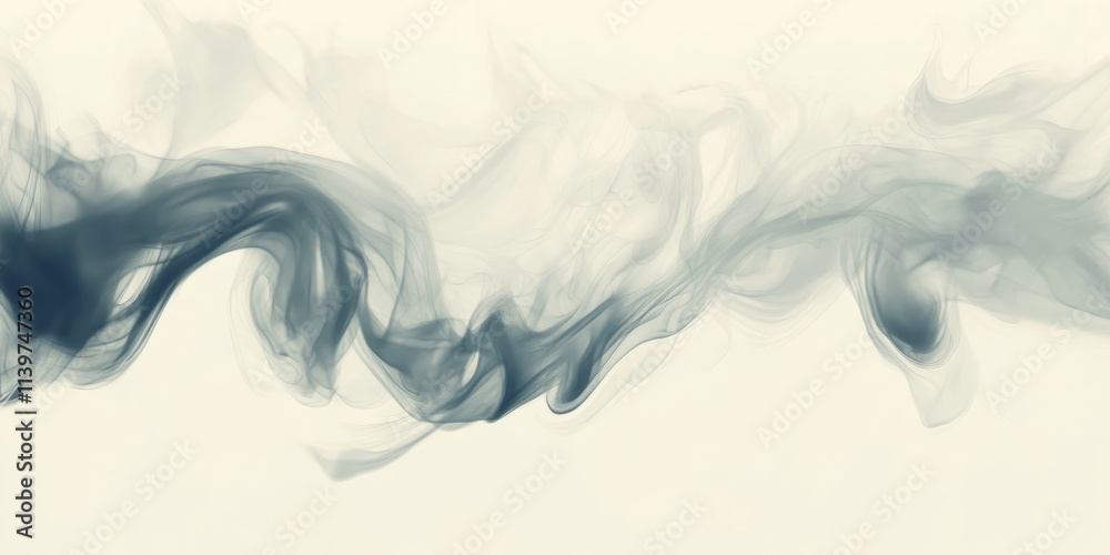 Aufkleber beautiful contrast of resin incense pieces along the edges, creating a serene atmosphere with a clea