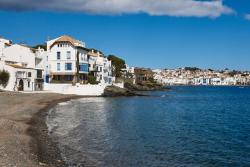 Fototapeta premium Picturesque mediterranean village of Cadaques. Costa Brava, Catalonia. Spain