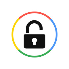 Unlocked Padlock Icon
