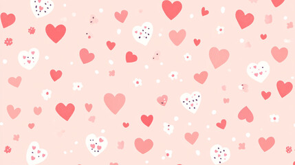 Valentines Day background, Love, Hearts