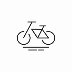 bicycle bike icon sign vector