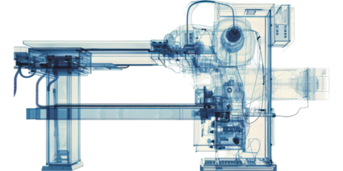 Intricate Industrial Machinery Design