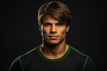 Obraz premium A man with short brown hair
