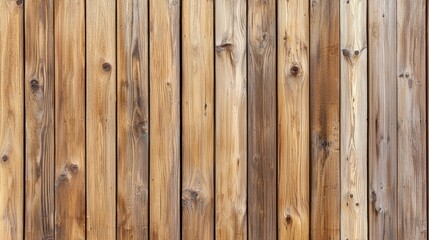 Fototapeta premium Wooden panel wall background. Wood texture nature floor or table seamless pattern. Vertical natural planks banner
