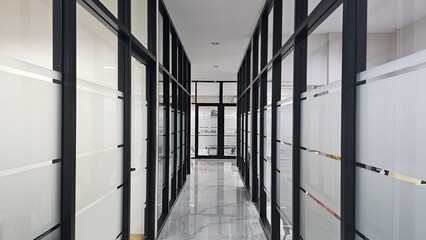 corridor in the office
