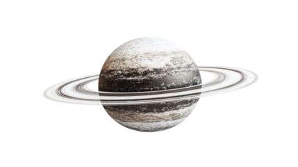 Saturn's Majestic Rings: A mesmerizing depiction of Saturn, showcasing its iconic ring system in intricate detail.  A celestial marvel captured with stunning realism. 