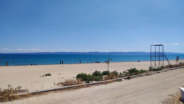 Enez Beach, Edirne, Turkey.