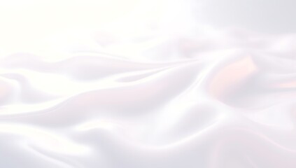 Abstract White Silk Drapery Soft Texture Background