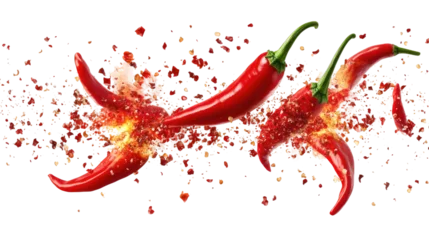 Fiery Chili Pepper Explosion 