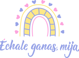 Translation from Spanish - Look forward to it, baby. Perfect design for greeting cards, posters and social media. Spanish Lettering.