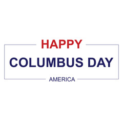 Happy Columbus day 