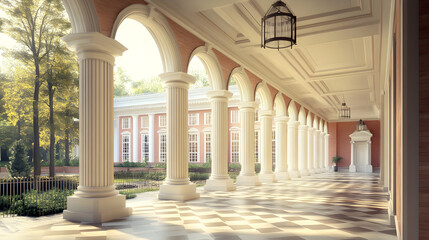 Architectural exploration of classic academic buildings