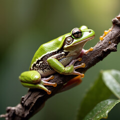 Naklejka premium Amphibien - 