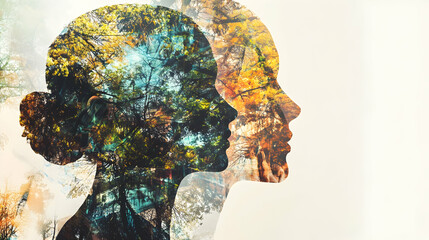 Obraz premium Exploring interconnected human relationships and societya??s collaborative nature