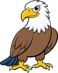 bald eagle cartoon