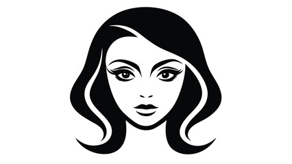 Woman's Face with Bold Eyelashes