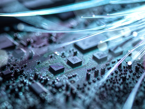 Data transfer, conceptual image