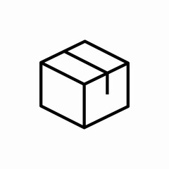 package box icon sign vector