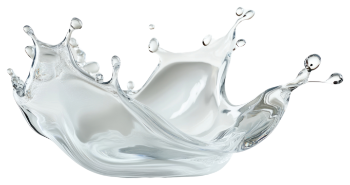 Clear gel splash abstract transparent photography.