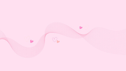 Romantic Whimsy A Unique Celebration of Love Symbols and Pink Backgrounds, Bringing Heartfelt Affection to Life in Vibrant Detail