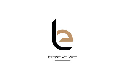 LE, EL, L, E abstract letters logo monogram