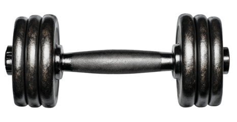 High-Quality PNG dumbbells Isolated on White Background – High Resolution
