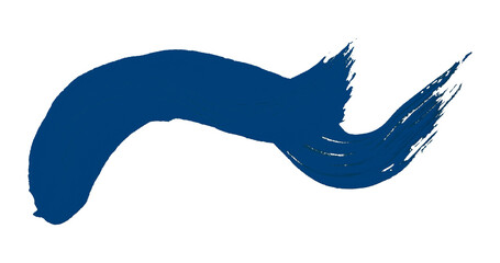 Obraz premium Blue brush strokes