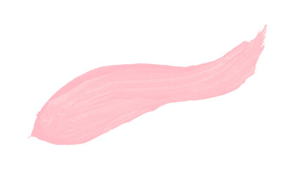 Pink brush strokes