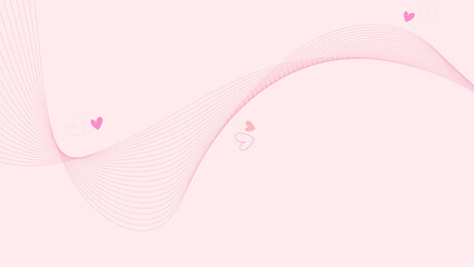 Romantic Whimsy A Unique Celebration of Love Symbols and Pink Backgrounds, Bringing Heartfelt Affection to Life in Vibrant Detail