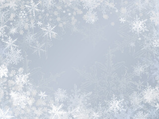 Winter, New Year and Christmas background. For printing, internet, textiles.