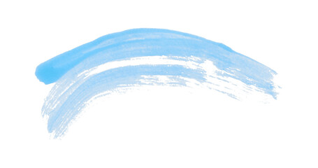 Light blue brush strokes