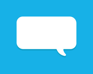 Speech bubbles. Speak bubble text, cartoon chatting box, talk bubble, message box. Blank empty speech bubbles.. Vector