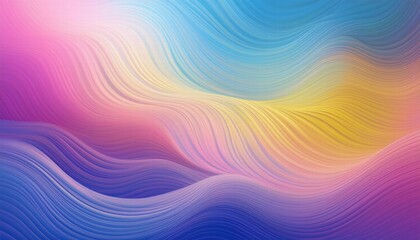 Obraz premium Abstract Colorful Waves 