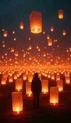 candles in the church