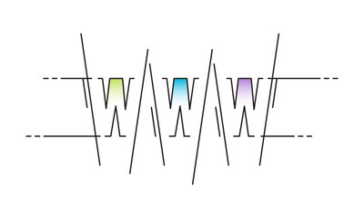 technical drawing www concept. www concept for business, technology world