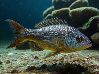 Fototapeta premium fish in aquarium