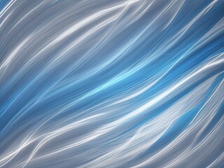 White and blue curve line, rough abstract background with gradient color, and shine Grainy noise and dazzling light and glow template in an empty place gritty