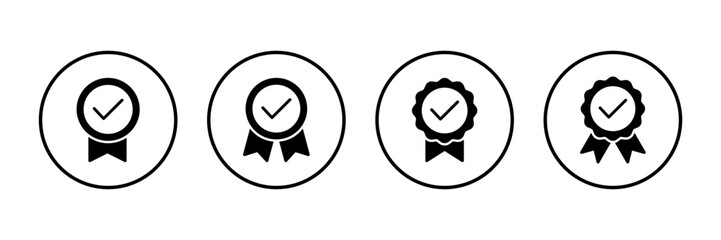 Achieve icon vector isolated on white background. Award vector icon. medal Vector icon . Achievement. stamp