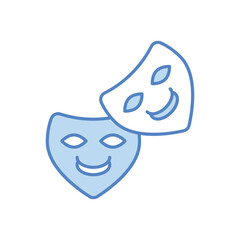 Theater Mask vector icon
