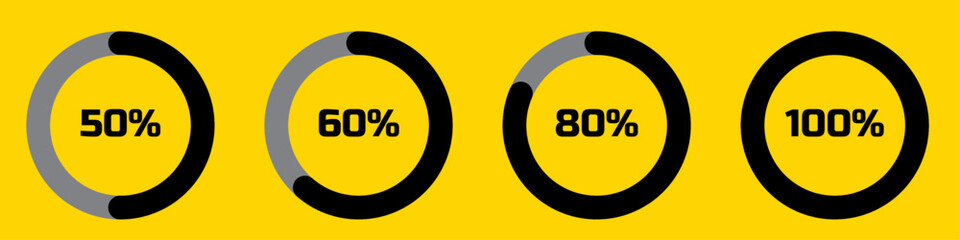 Loading screen on monitor technology concept design.
