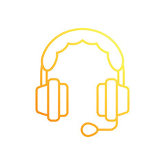 Headphone vector icon