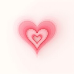 Pink Layered Heart Love Romance Valentine s Day Background