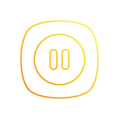 Pause vector icon