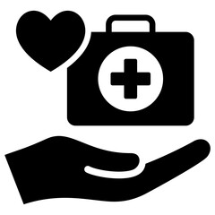 Obraz premium Health Service Icon