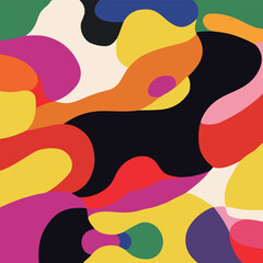 Vibrant Abstract Waves