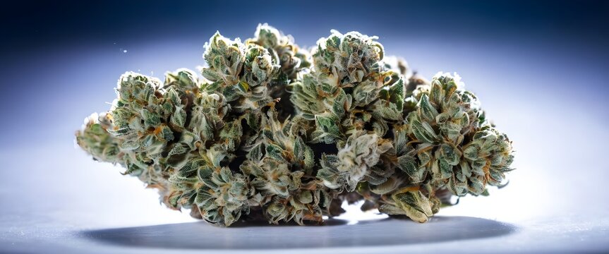 Bud with frosted resin quality moby dick